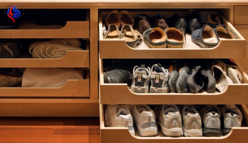 هل تعانين من ضيق مساحة منزلك... اليك أفكار غير تقليدية لتخزين الأحذية