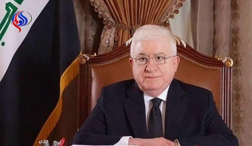 رئیس جمهوری عراق با نیچروان بارزانی در اربیل دیدار کرد