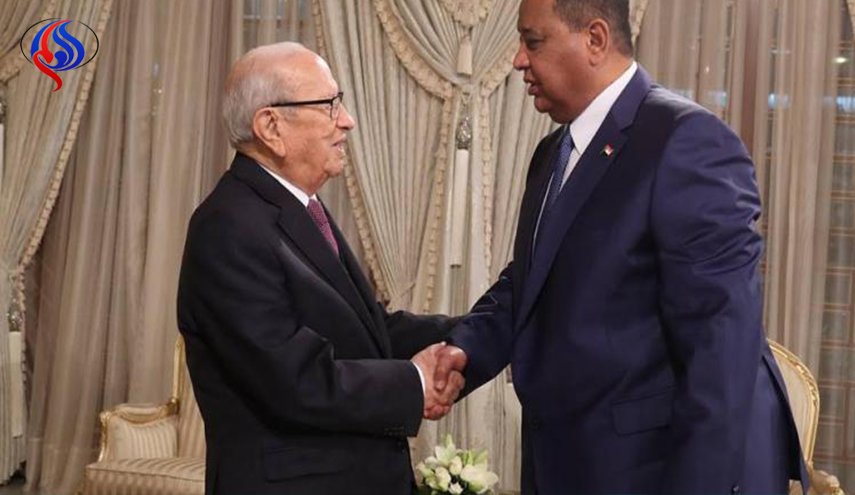 السبسي يبحث مع خارجية السودان آفاق الحل في ليبيا
