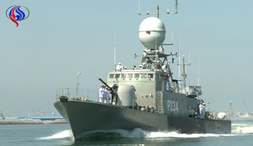 ناو موشک انداز ایرانی «سپر» به نیروی دریایی ارتش ملحق شد