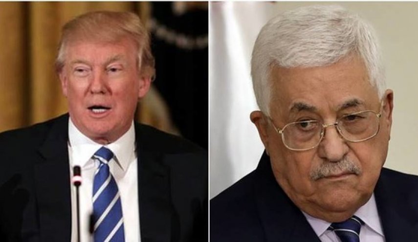 رئیس جمهوری آمریکا «محمود عباس» را از انتقال سفارت آمریکا به قدس باخبر کرد