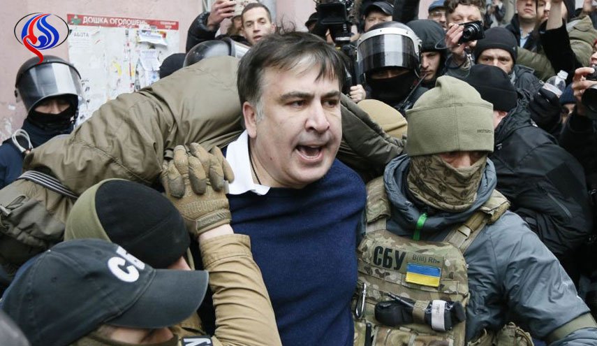 اعتقال الرئيس الجورجي السابق في كييف