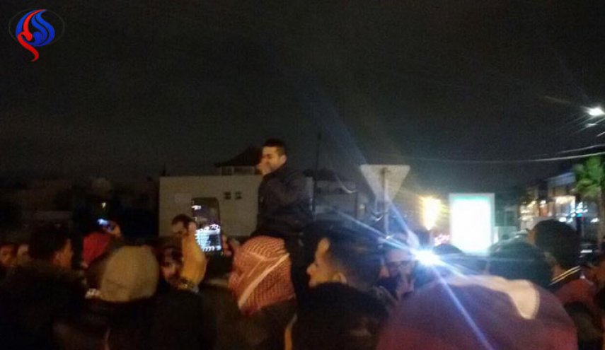 بالصور؛ احتجاجات أردنية أمام السفارة الأمريكية في عمان