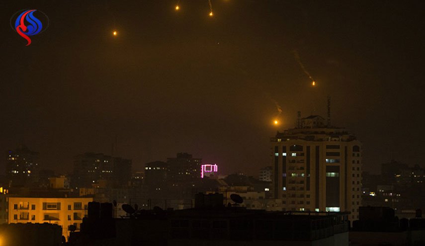 رصد إطلاق قذيفتين صاروخيتين من غزة