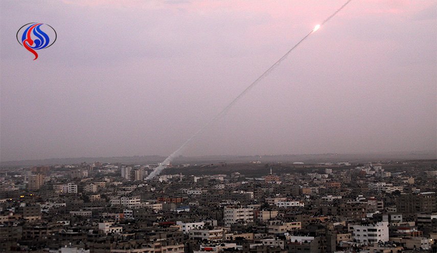 صاروخ غزاوي ثالث يصيب مجمع مستوطنات 