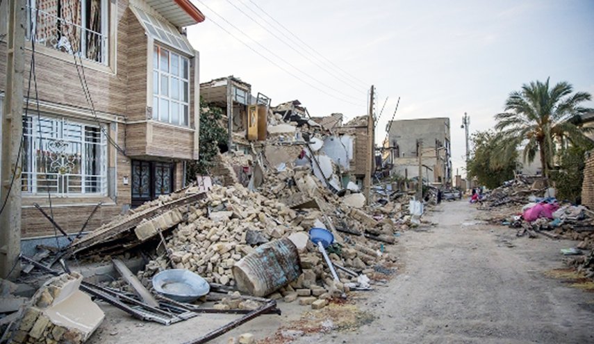 عدد ضحايا الزلزال في محافظة كرمانشاه بلغ 579 شخصا