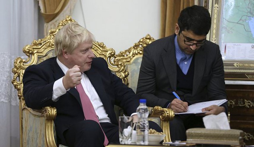 British foreign secretary meets Iran's president
