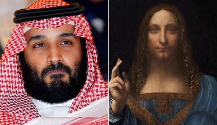 واکنش جالب فعال سیاسی عربستانی به خرید تابلوی 450 میلیون دلاری از سوی ولیعهد سعودی! + کاریکاتور