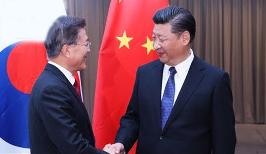 رئيس كوريا الجنوبية يلتقي نظيره الصيني في بكين لمحاولة تخفيف التوتر