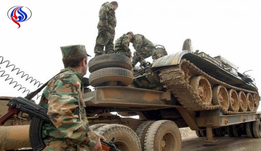 الجيش السوري يحشد قواته على جبهة الغوطة الغربية