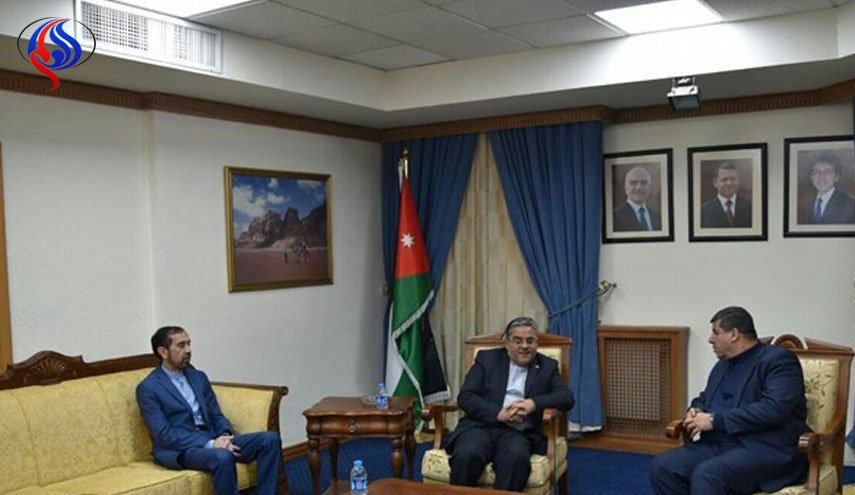 السفير الايراني يلتقي رئيس لجنة فلسطين في البرلمان الاردني
