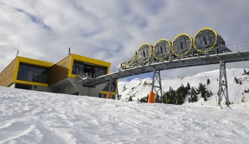 Switzerland unveils world’s steepest funicular railway
