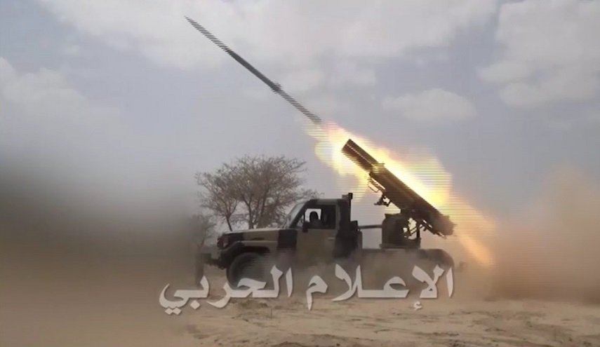 القوات اليمنية تطلق صاروخ زلزال-1 على تجمع للمرتزقة في الجوف
