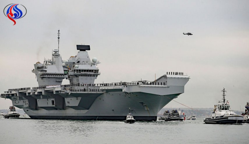أكبر سفينة في البحرية البريطانية تتعطل بعد أيام من دخولها الخدمة

