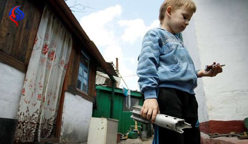 اليونيسيف: 220 ألف طفل مهددون بالألغام شرق أوكرانيا