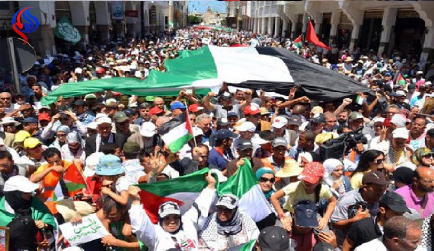مسيرة حاشدة في مراكش رفضا لقرار ترامب بشأن القدس