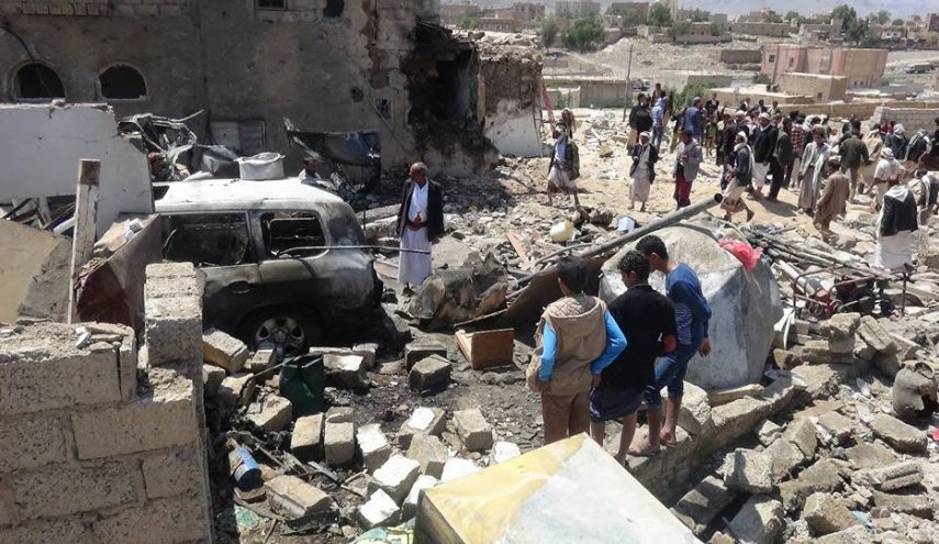 بیش از صد شهید و زخمی در حمله هوایی ائتلاف سعودی به بازاری در «تعز»