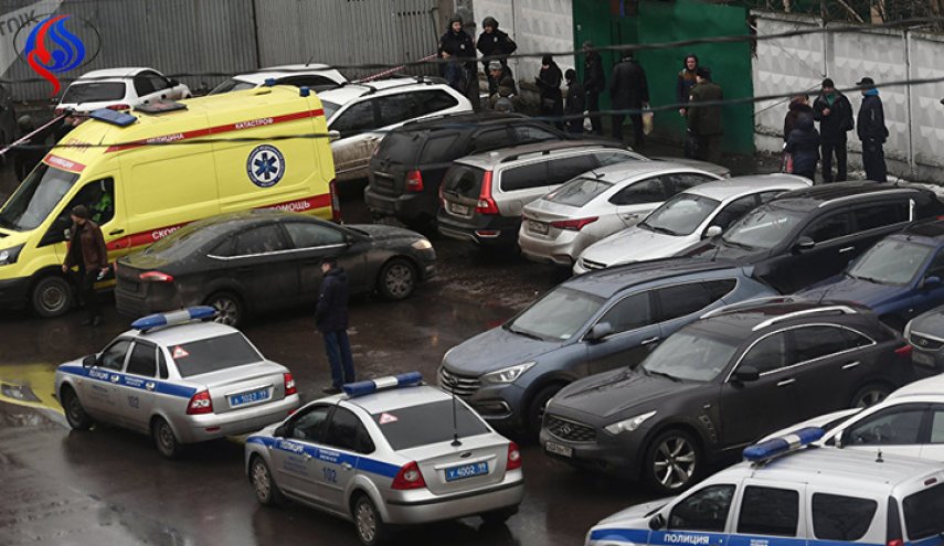 الشرطة تقتحم مبنى المعمل في موسكو