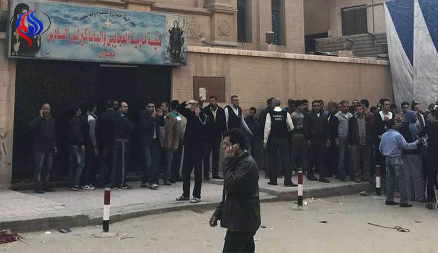 الداخلية المصرية تصدر بيانا بشأن الاعتداء على كنيسة مارمينا