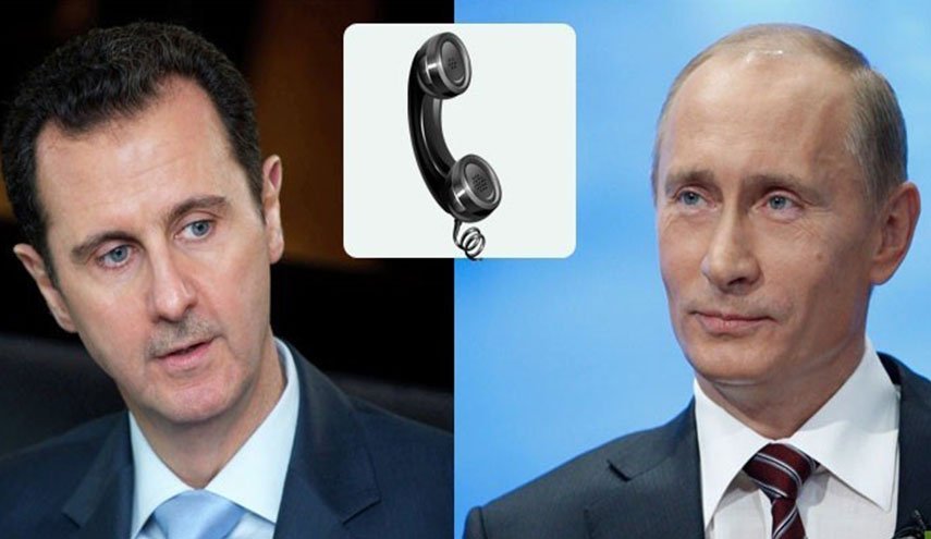 هذا ما أكد عليه بوتين خلال اتصال هاتفي مع الاسد اليوم.. 