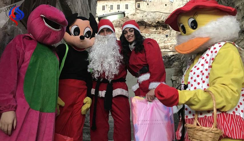 عودة الاحتفالات بعيد الميلاد ورأس السنة بعد 7 سنوات من الحرب على سوريا