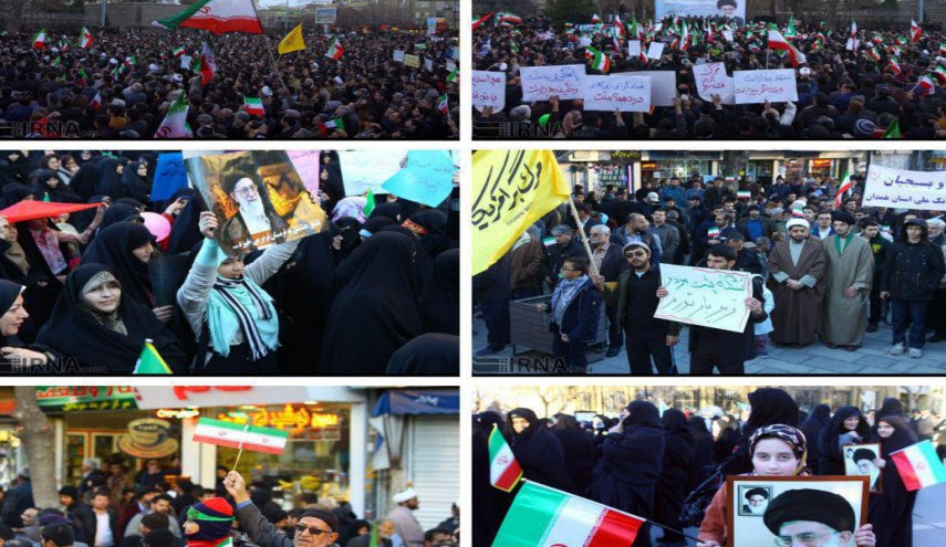 راهپیمایی عظیم مردم ایران علیه فتنه آشوبگران + تصاویر