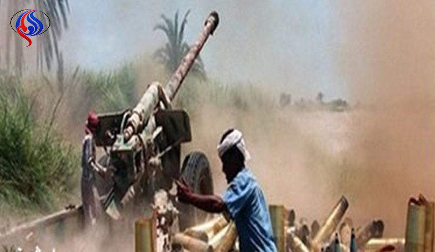 مدفعية الجيش واللجان اليمنية تستهدف تجمعات للمرتزقة في الربوعة