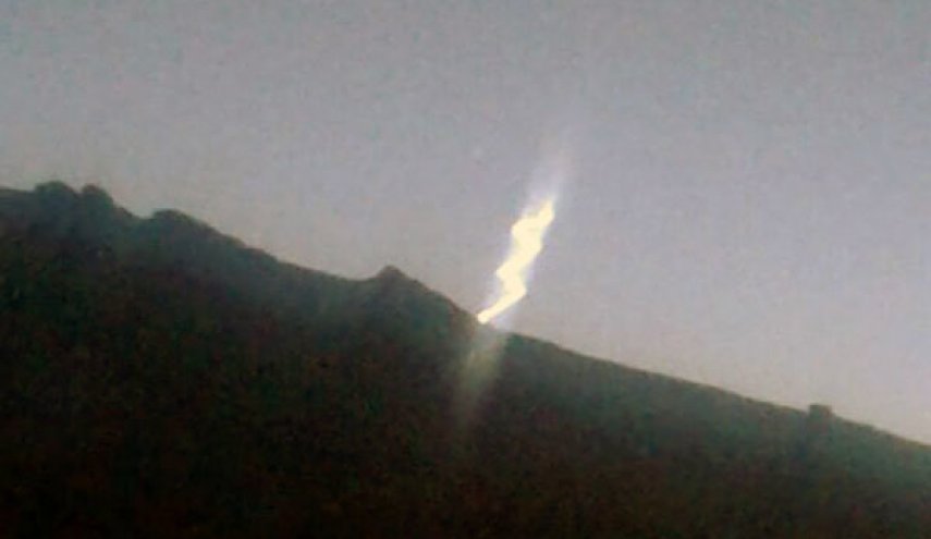 Strange white smoke over Tehran due to IRGC air exercise

