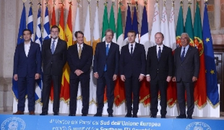 اجلاس سران 7 کشور جنوب اروپا در رم
