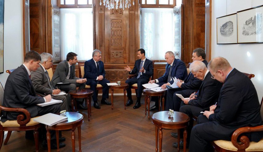 بشار اسد و فرستاده ویژه پوتین در دمشق دیدار کردند