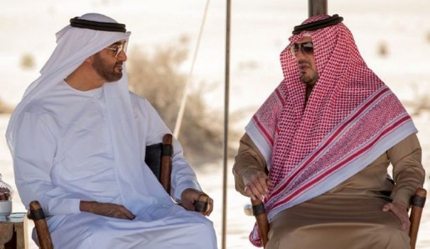 دیدار ولیعهد ابوظبی با وزیر کشور سعودی