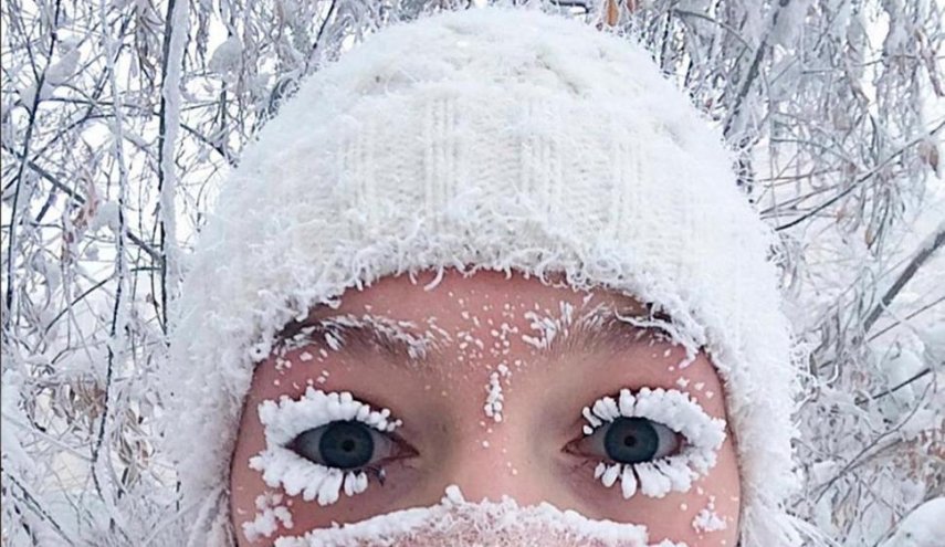 Even the Eyelashes Freeze: Russia Sees Minus 67 C
