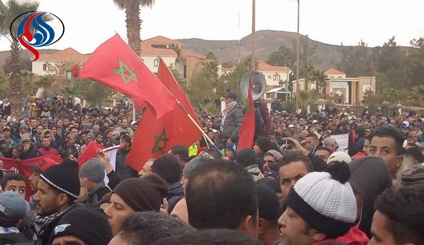 إستمرار الإحتجاجات في مدينة جرادة المغربية