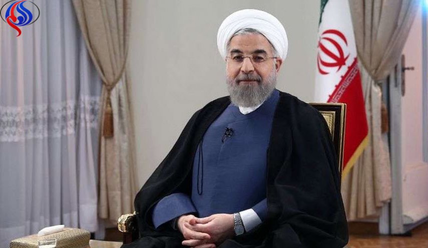  الرئيس روحاني يتحدث الى الشعب مساء غد الاثنين