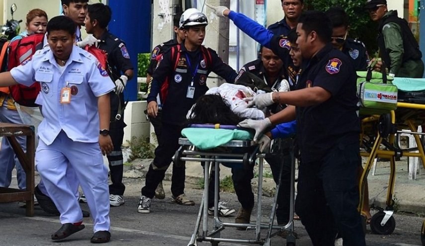 انفجار بمب در جنوب تایلند 21 کشته و زخمی بر جای گذاشت 