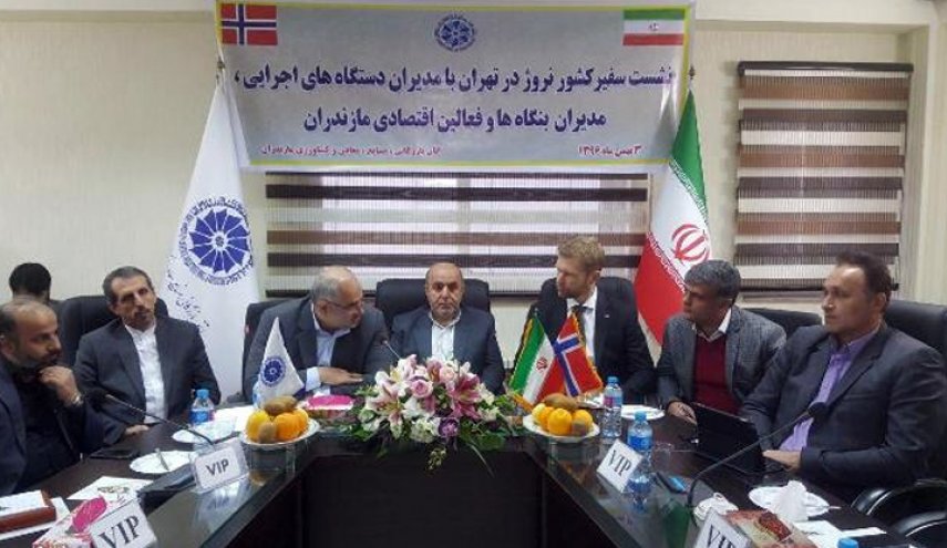 سفير النرويج لدى طهران يؤكد على إلتزام بلاده بالاتفاق النووي