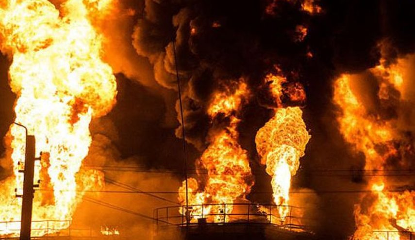 انفجار مرگبار مخزن مواد نفتی در بندر عباس
