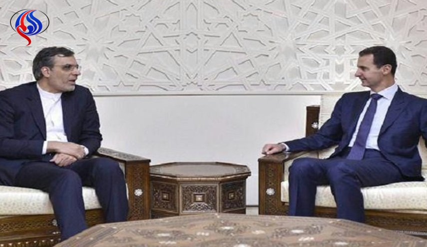المساعد الخاص لوزير الخارجية الإيراني يلتقي الرئيس السوري