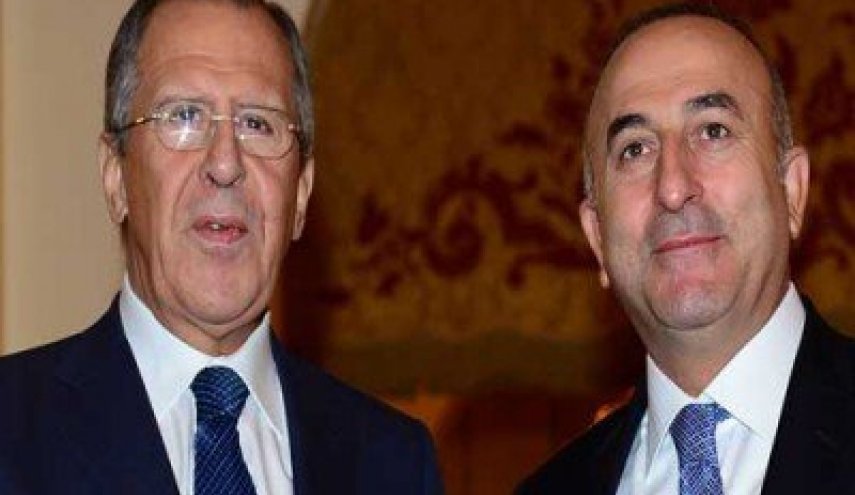 تماس تلفنی وزیران خارجه ترکیه و روسیه درباره تحولات سوریه