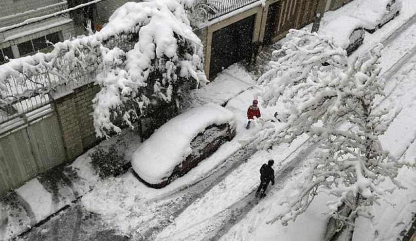North Iran gets massive snow dump

