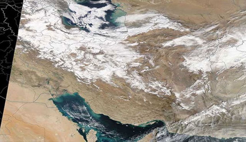 ایران سپیدپوش از نگاه ماهواره‌های ناسا