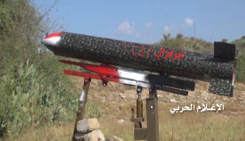 یمن یک فروند موشک «زلزال2» به سمت جازان شلیک کرد