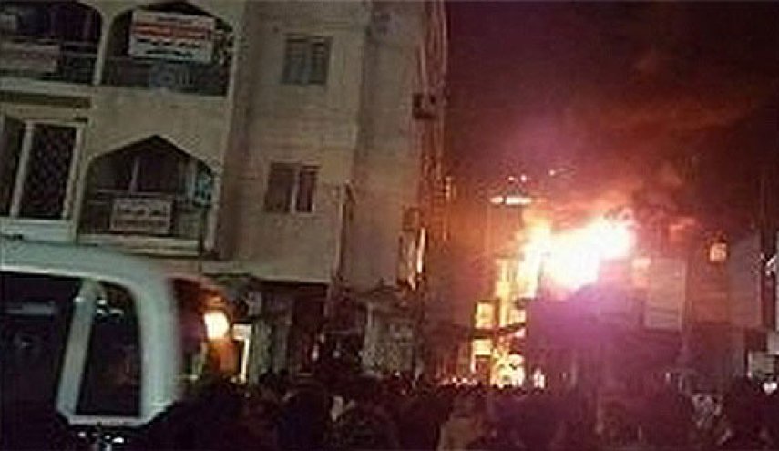 آتش‎سوزی یک هتل در نجف اشرف و زخمی شدن چند زائر ایرانی