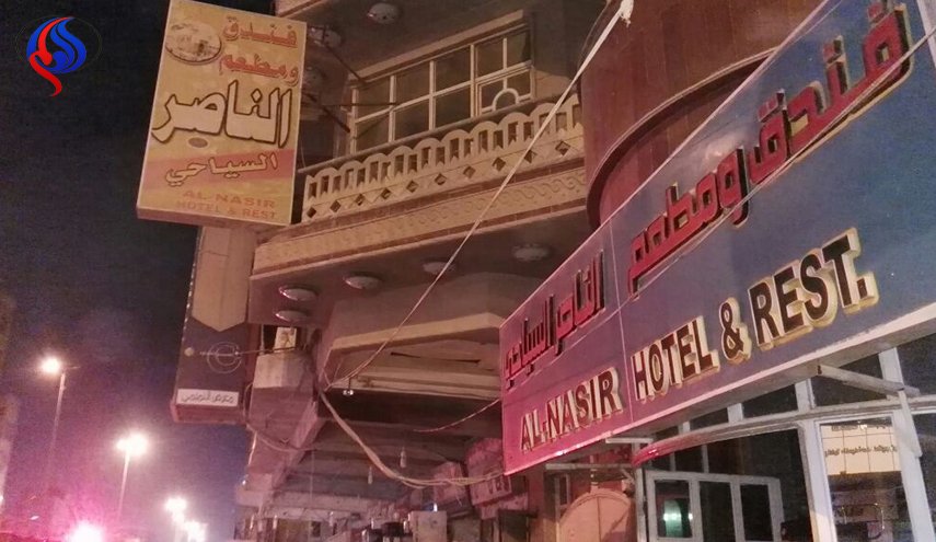 وفاة واصابة 15 زائرا ايرانيا اثر حريق في فندق بالنجف 