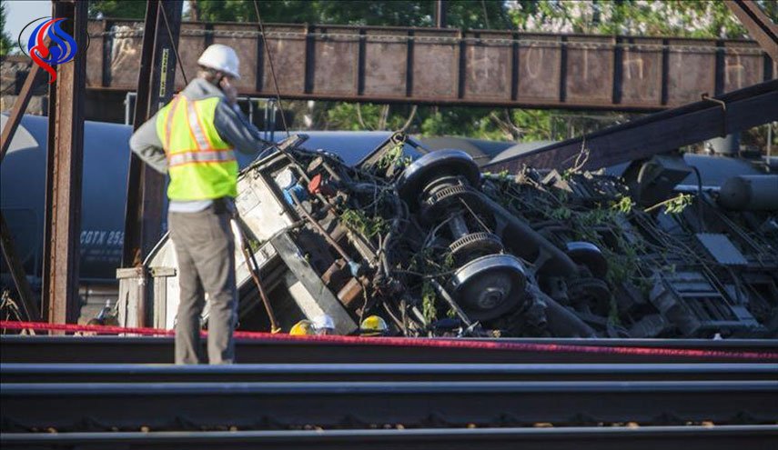 ارتفاع عدد مصابي حادث تصادم قطارين بولاية أمريكية إلى 116