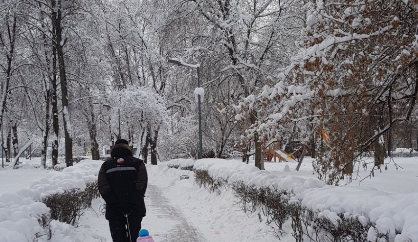 Here's what more than a month’s worth of snow in Moscow looks like
