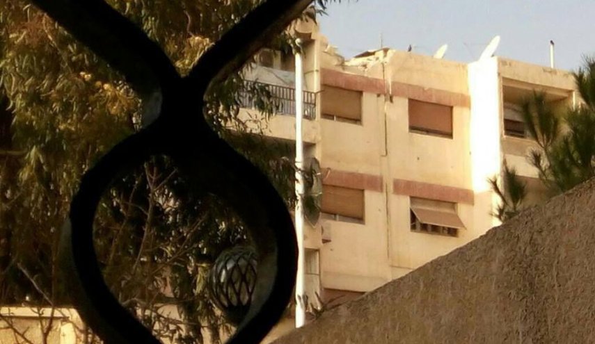 حمله خمپاره ای گروههای مسلح در غوطه شرقی به ساختمان های مسکونی + تصاویر