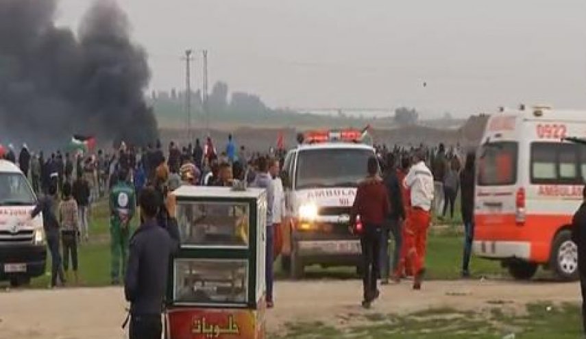 زخمی‌شدن نزدیک به 300 فلسطینی در جمعه خشم با نام 