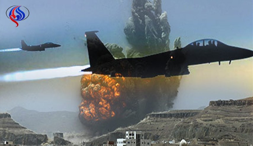 حمله جنگنده های متجاوز سعودی به چند منطقه یمن