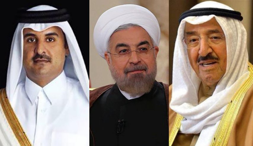 قطر والكويت تهنئان إيران بذكرى انتصار الثورة الاسلامية